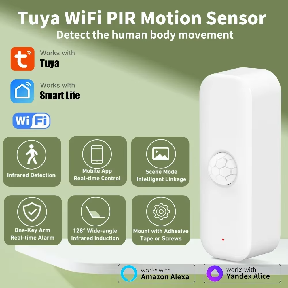 Smart Home Ikea - Tuya WiFI PIR Motion Sensor Smart