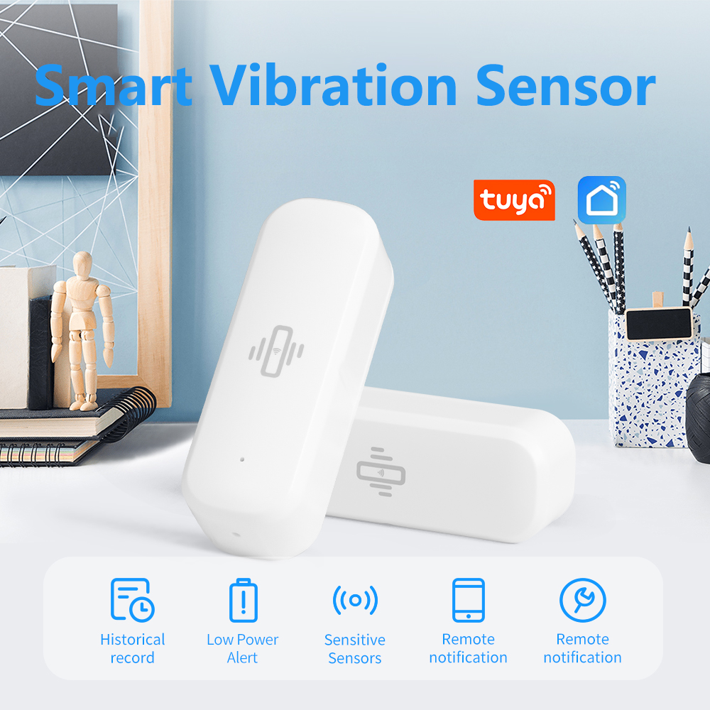 Smart Home Ikea - Tuya Smart WiFi Vibration Sensor Real-time