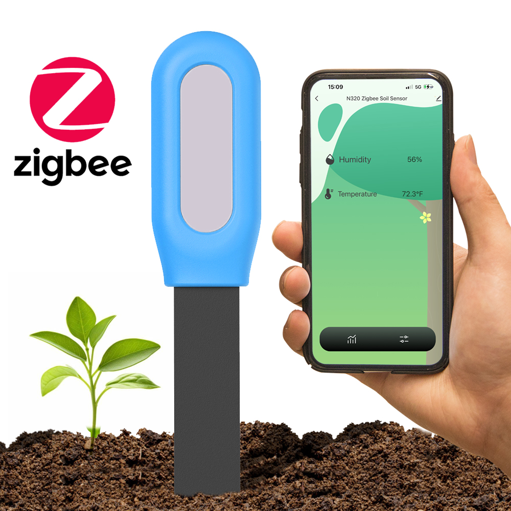 Smart Home Monitor - 1PCS Tuya Zigbee Soil Sensor Humidity