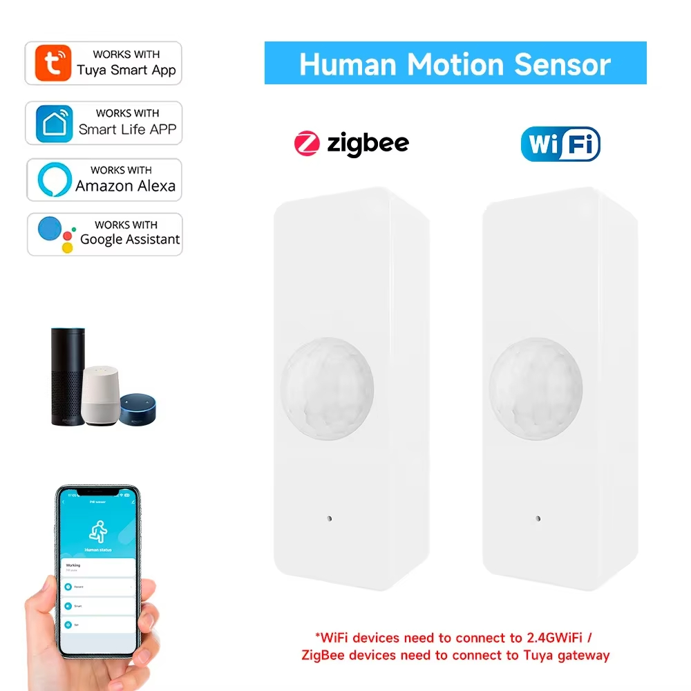 Zigbee Motion Sensor - Tuya WiFi Zigbee PIR Motion Sensor