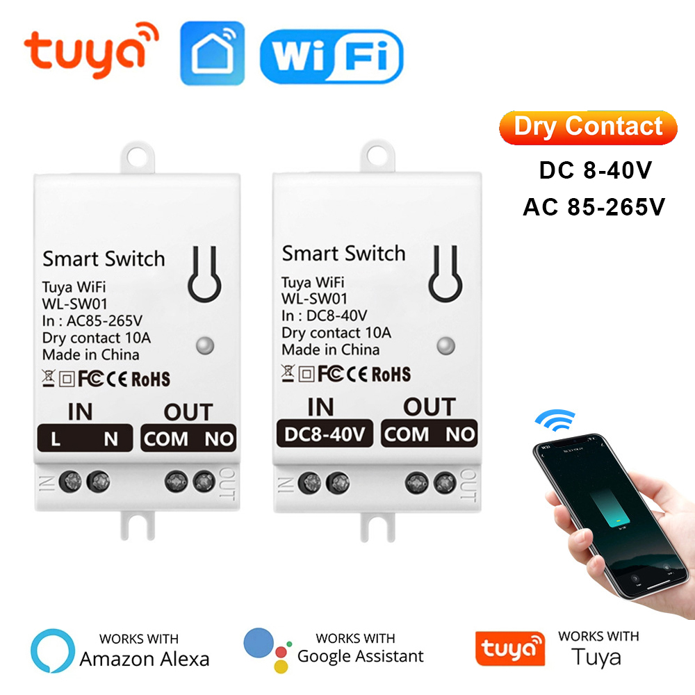 Smart Home Button - Tuya WiFi Smart Switch Module Dry