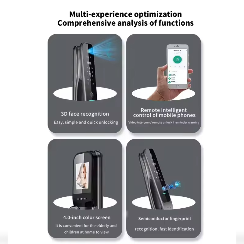 HX5 Smart Door Lock 3D Face Re - Smart Home Security 리뷰 및 가격