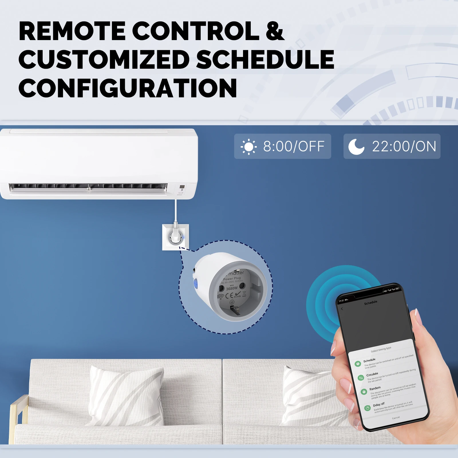 MOES Smart EU/US/UK Plug Matte - Smart Home Apple 리뷰 및 가격