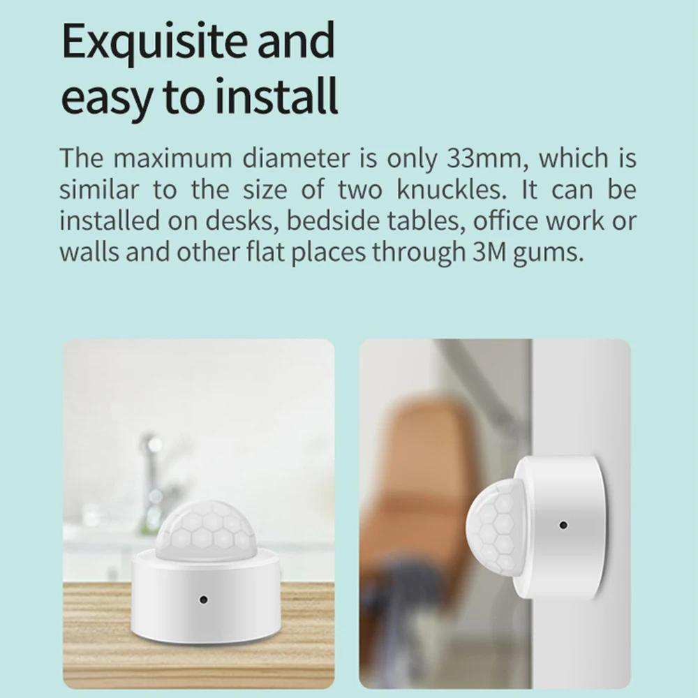 Haozee 2 in 1 Zigbee Mini PIR  - Zigbee Motion Sensor 리뷰 및 가격