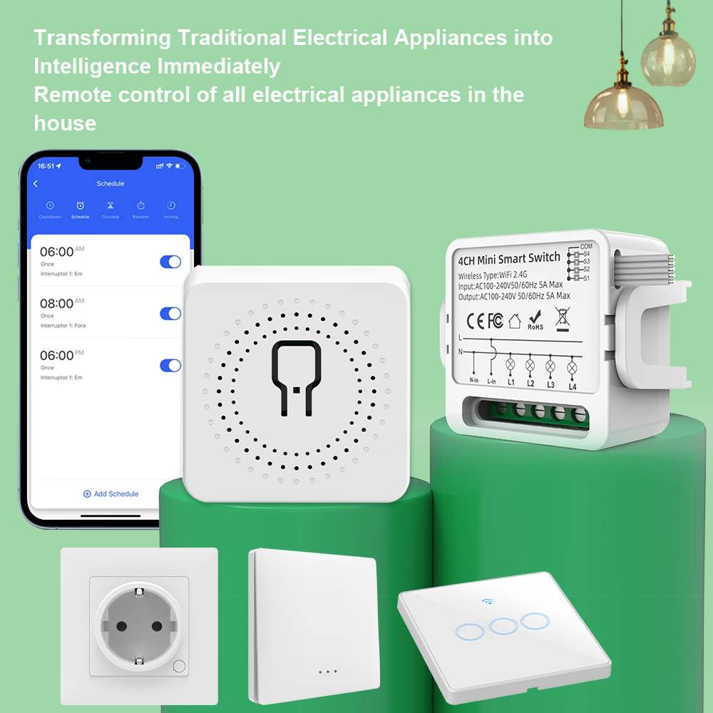 Tuya WiFi Smart Switch 1/2/3/4 - Smart Home Button 리뷰 및 가격