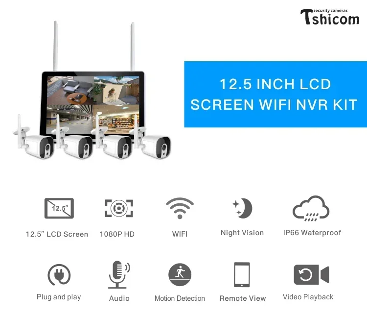 TUYA Smart Wi-Fi 4CH NVR Kit 1 - Smart Home Cctv Camera 리뷰 및 가격