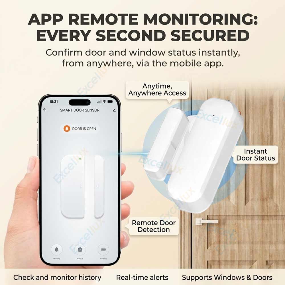Zigbee Door Window Sensor Magn - Smart Home Monitor 리뷰 및 가격