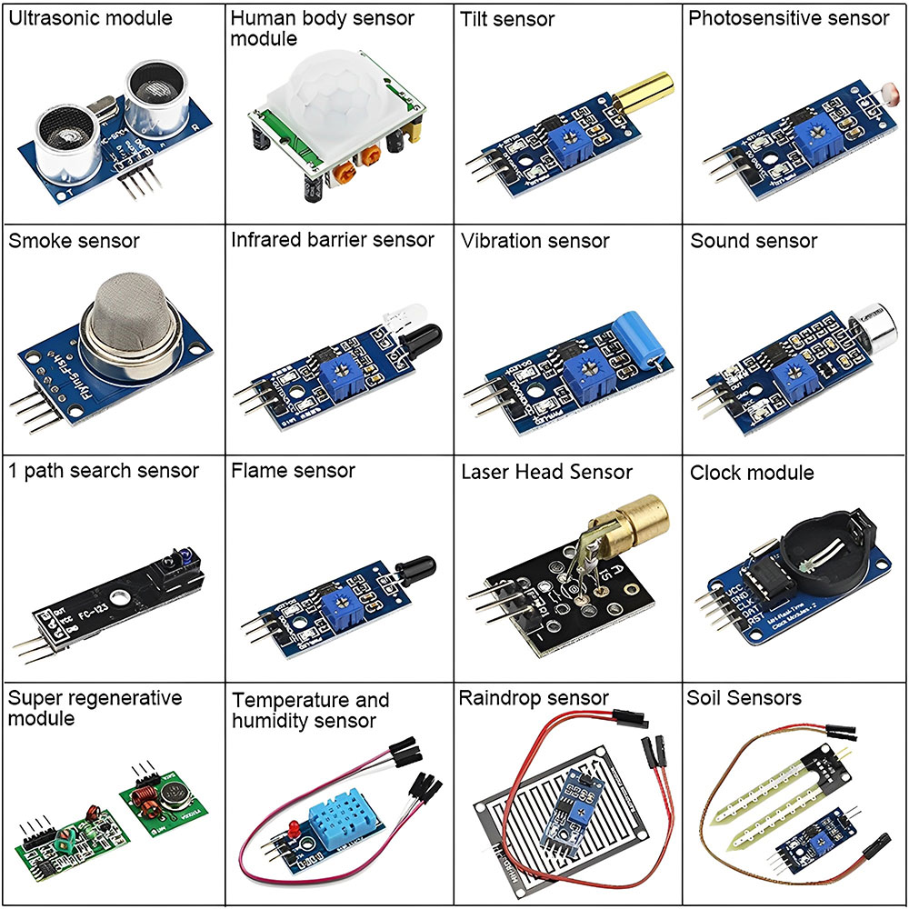 16 in 1 Smart Home Sensor Modu - Smart Home Raspberry Pi 리뷰 및 가격