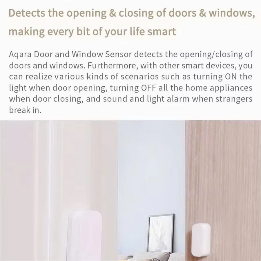 Aqara Door Window Sensor E1 Zi - Smart Home Apple 리뷰 및 가격
