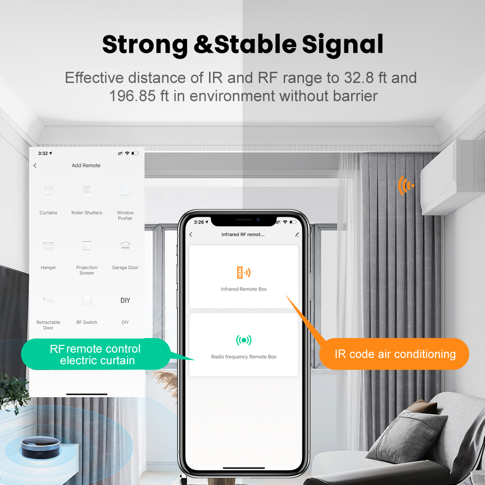 Tuya IR RF 433/315 Universal W - Smart Home Apple 리뷰 및 가격
