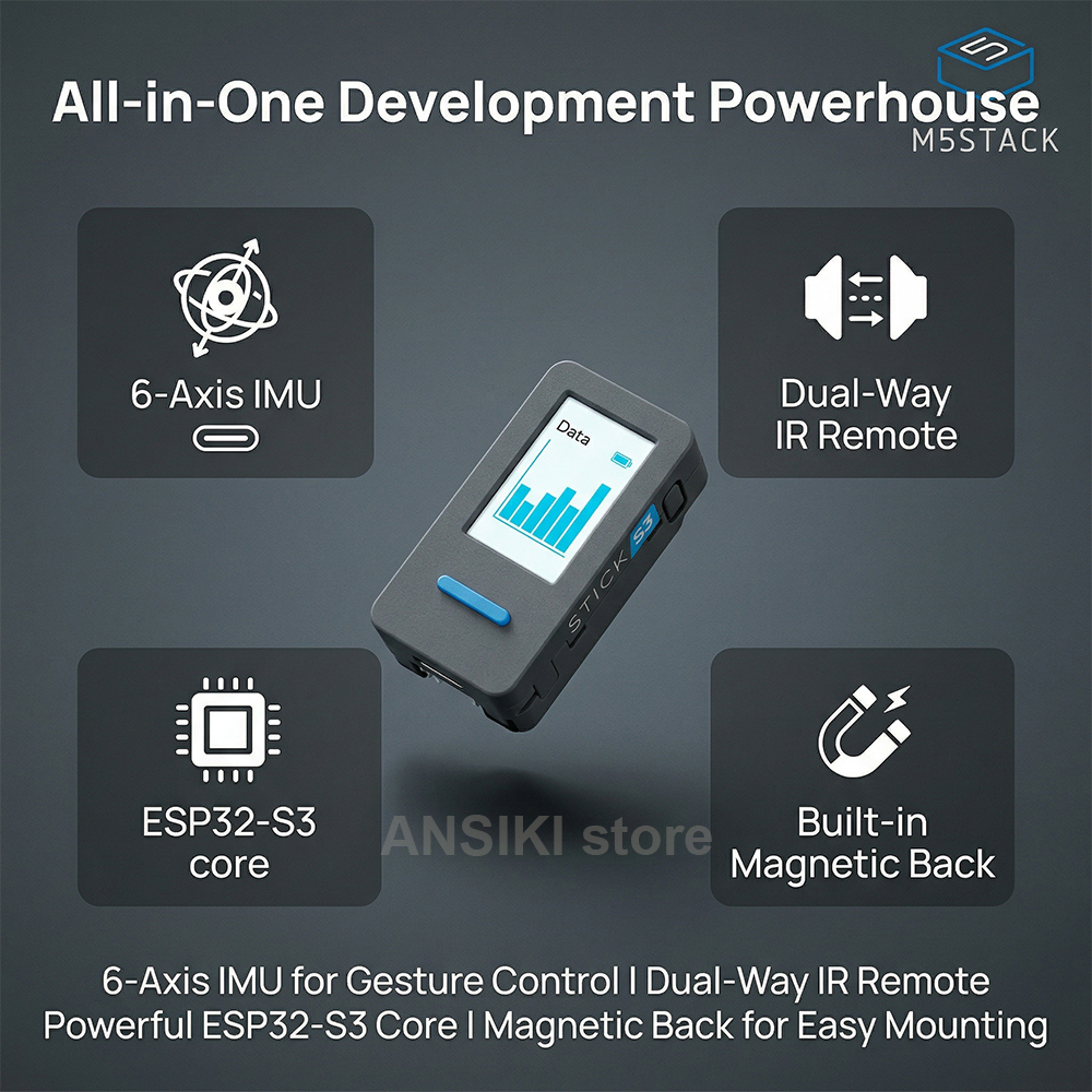 M5Stack M5StickS3 ESP32-S3 IoT - Smart Home Monitor 리뷰 및 가격