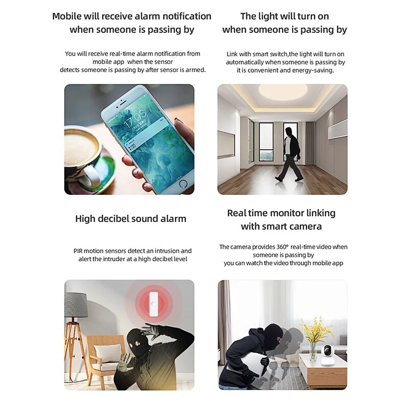 Tuya WiFi Zigbee PIR Motion Se - Zigbee Motion Sensor 리뷰 및 가격