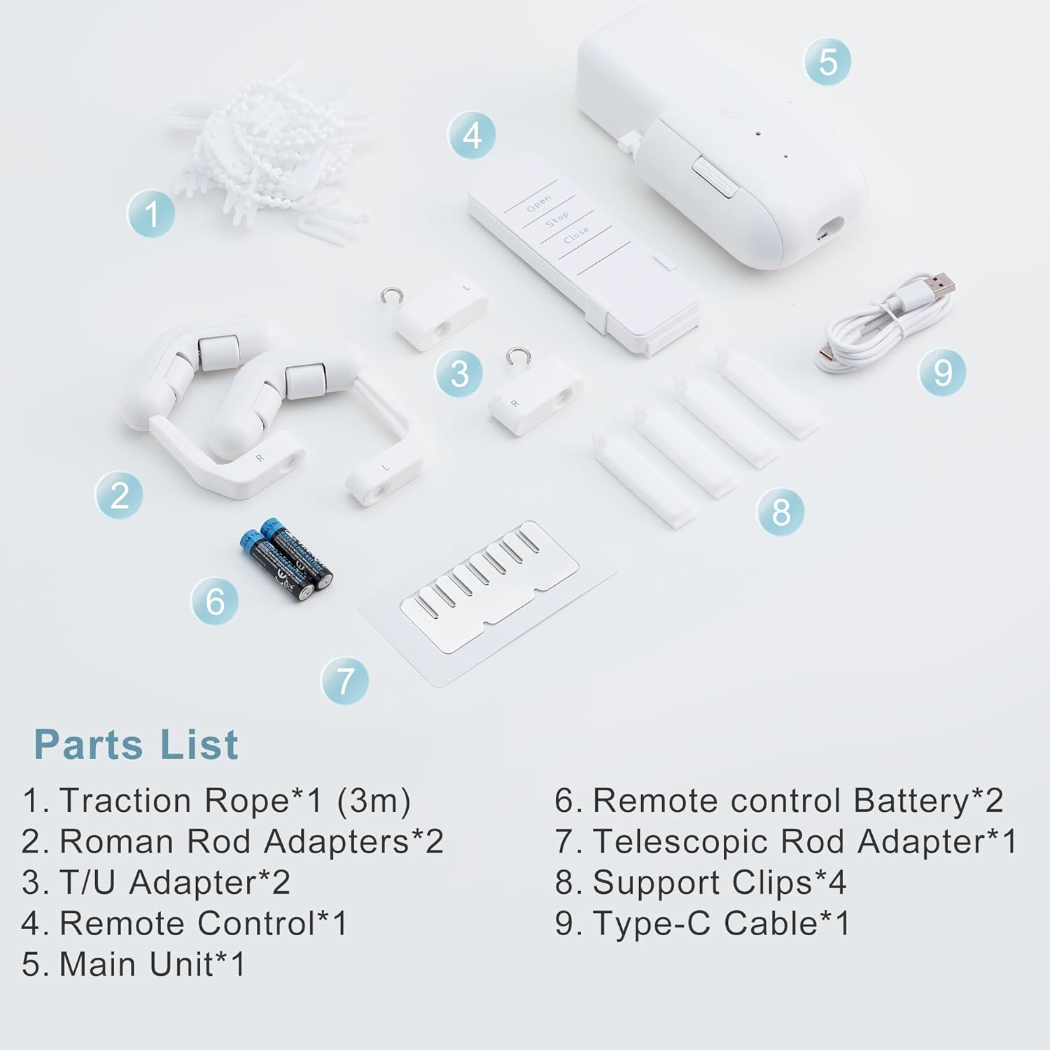 Smart Curtain Motor with Remot - Smart Home Button 리뷰 및 가격