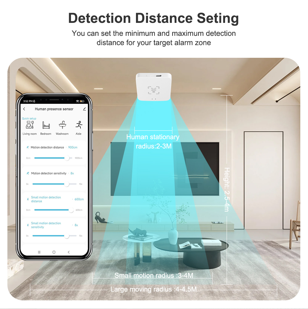 Tuya WiFi/ Zigbee Smart Human  - Zigbee Motion Sensor 리뷰 및 가격