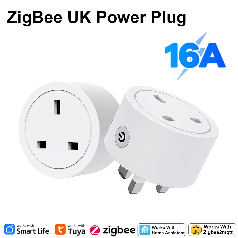 Zigbee Smart Plug 16A UK Socke - Smart Home Monitor 리뷰 및 가격