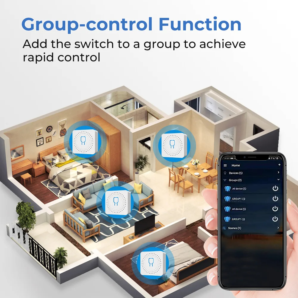 For Tuya Mini Smart WiFi Switc - Smart Home Button 리뷰 및 가격