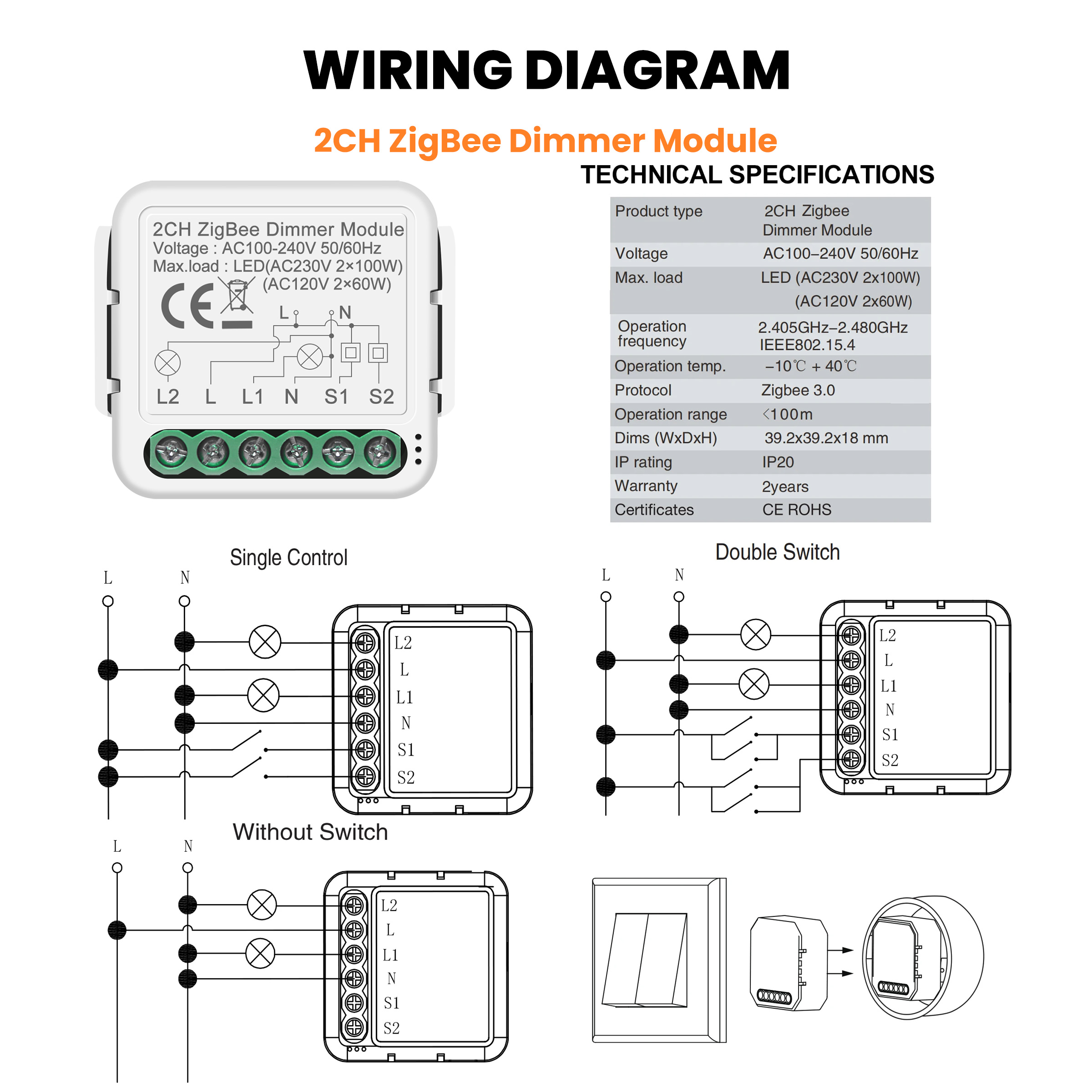 GIRIER Tuya Smart WiFi ZigBee  - Smart Home Button 리뷰 및 가격