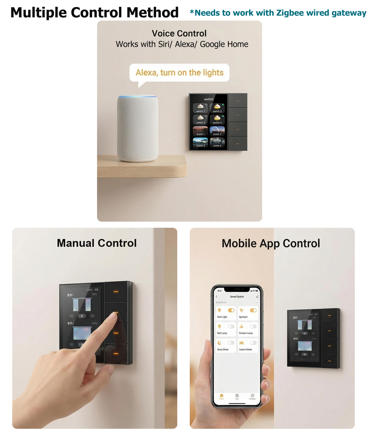 F3-pro Tuya Smart Panel ZigBee - Smart Home Button 리뷰 및 가격