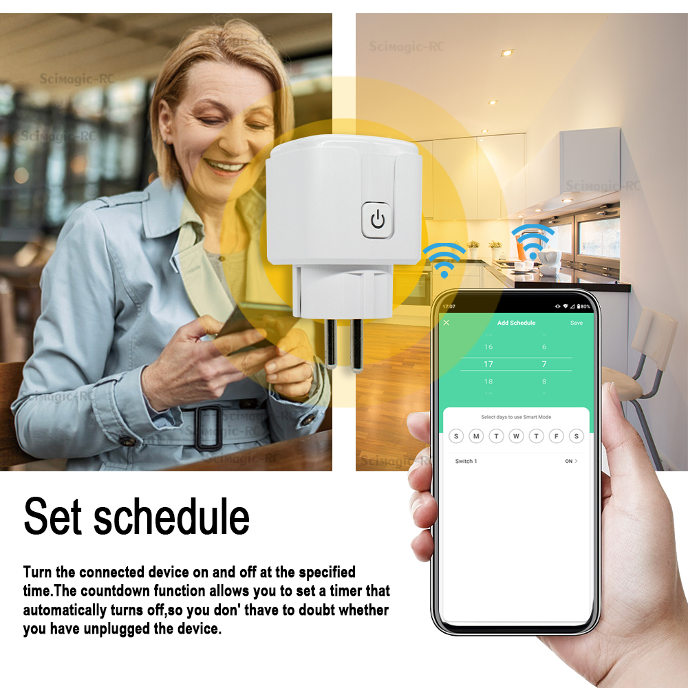 Tuya Smart Plug WiFi Socket 16 - Smart Home Monitor 리뷰 및 가격