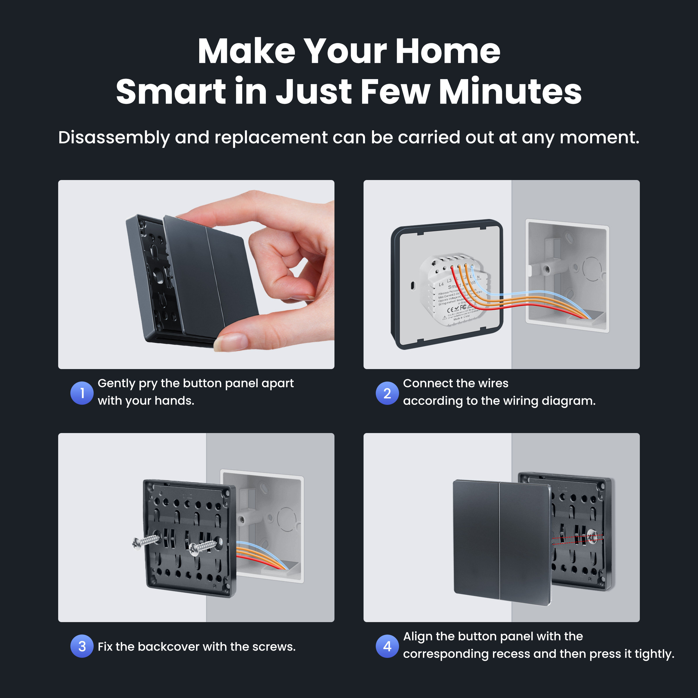 GIRIER Smart Light Switch WiFi - Smart Home Button 리뷰 및 가격