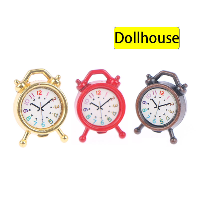 1PC 1:12 Scale Alarm Clock Dol - Smart Home Security 리뷰 및 가격