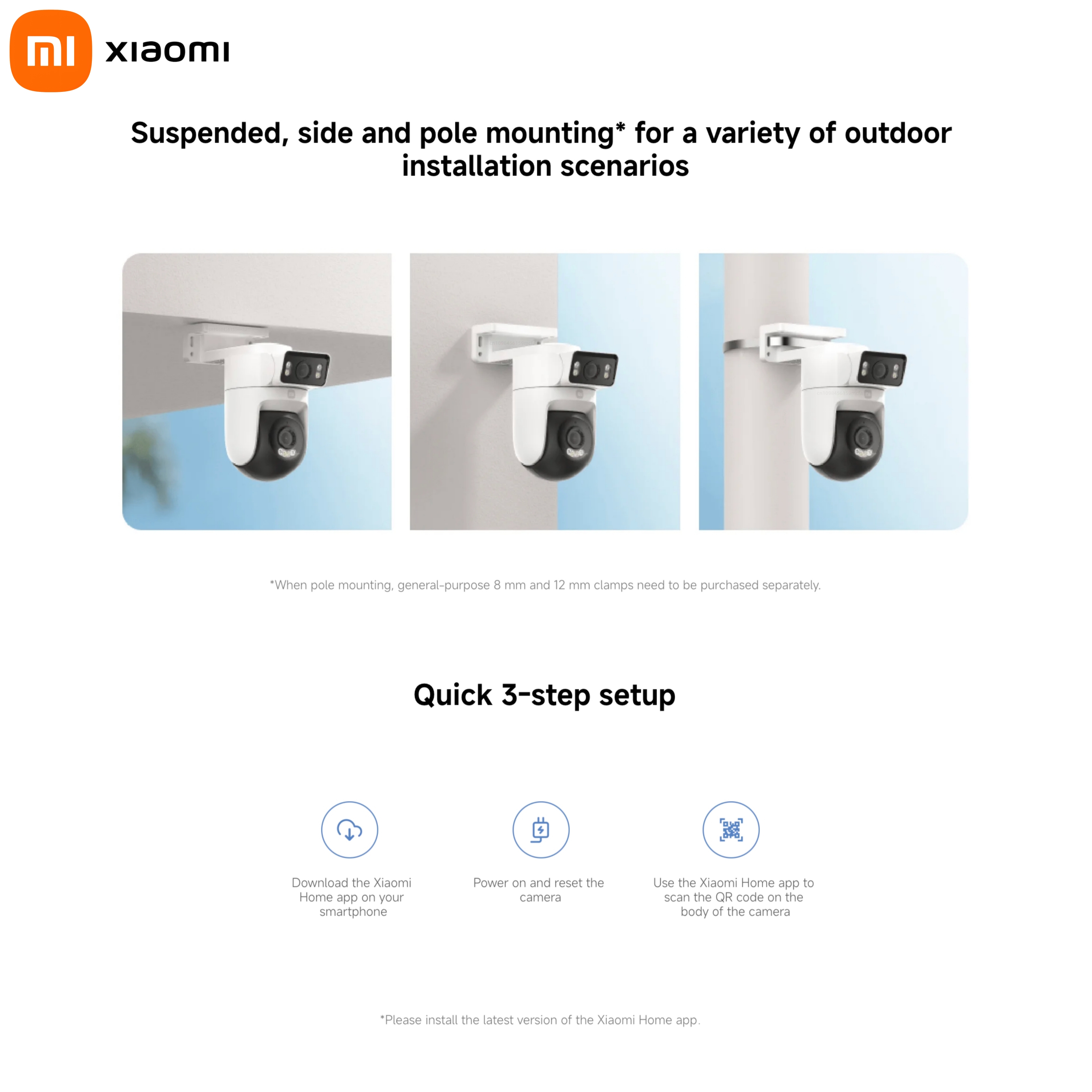 Xiaomi Outdoor CW500 Dual Came - Smart Home Cctv Camera 리뷰 및 가격