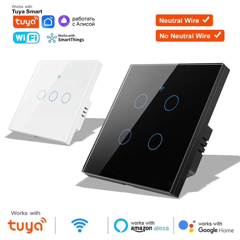 1 2 3 4 Gang WiFi RF 433mhz To - Smart Home Button 리뷰 및 가격