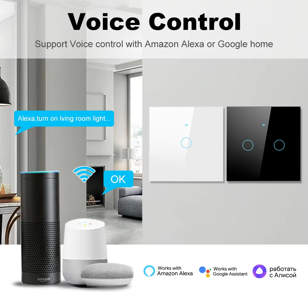 1 2 3 4 Gang WiFi RF 433mhz To - Smart Home Button 리뷰 및 가격
