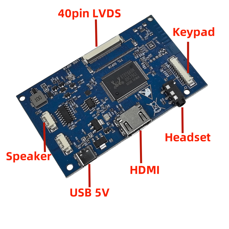 HDMI+Audio 40pin LCD Driver Co - Smart Home Raspberry Pi 리뷰 및 가격