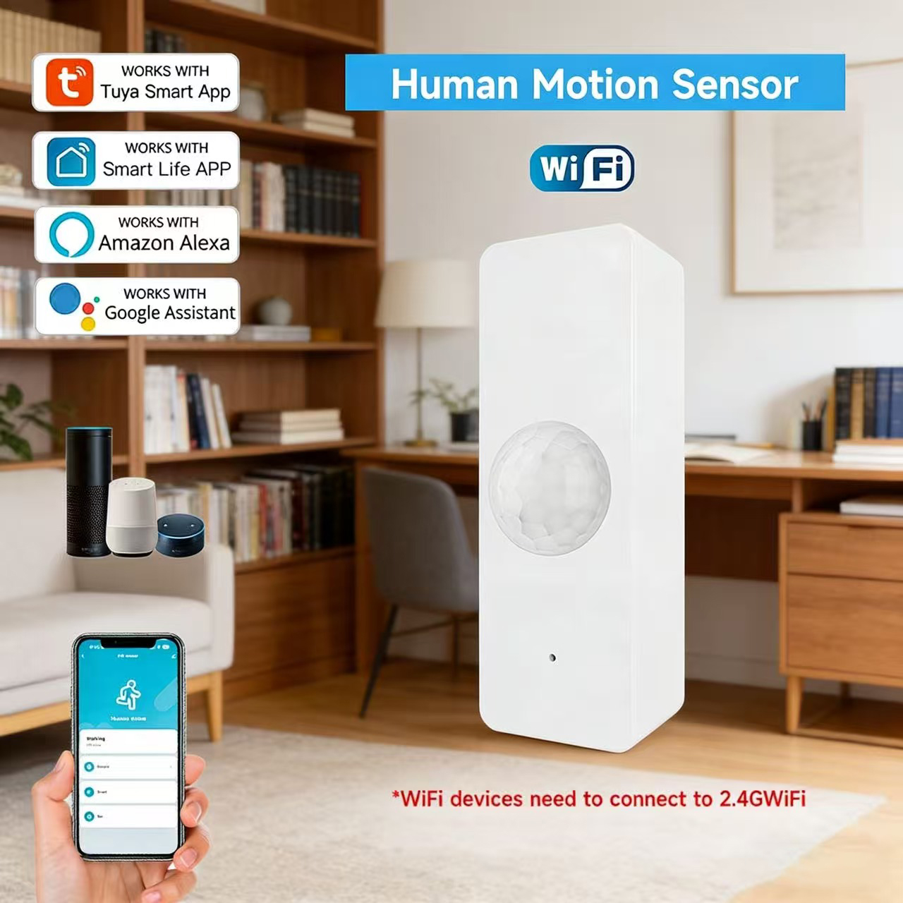 WiFi Smart PIR Motion Sensor T - Smart Home Ikea 리뷰 및 가격
