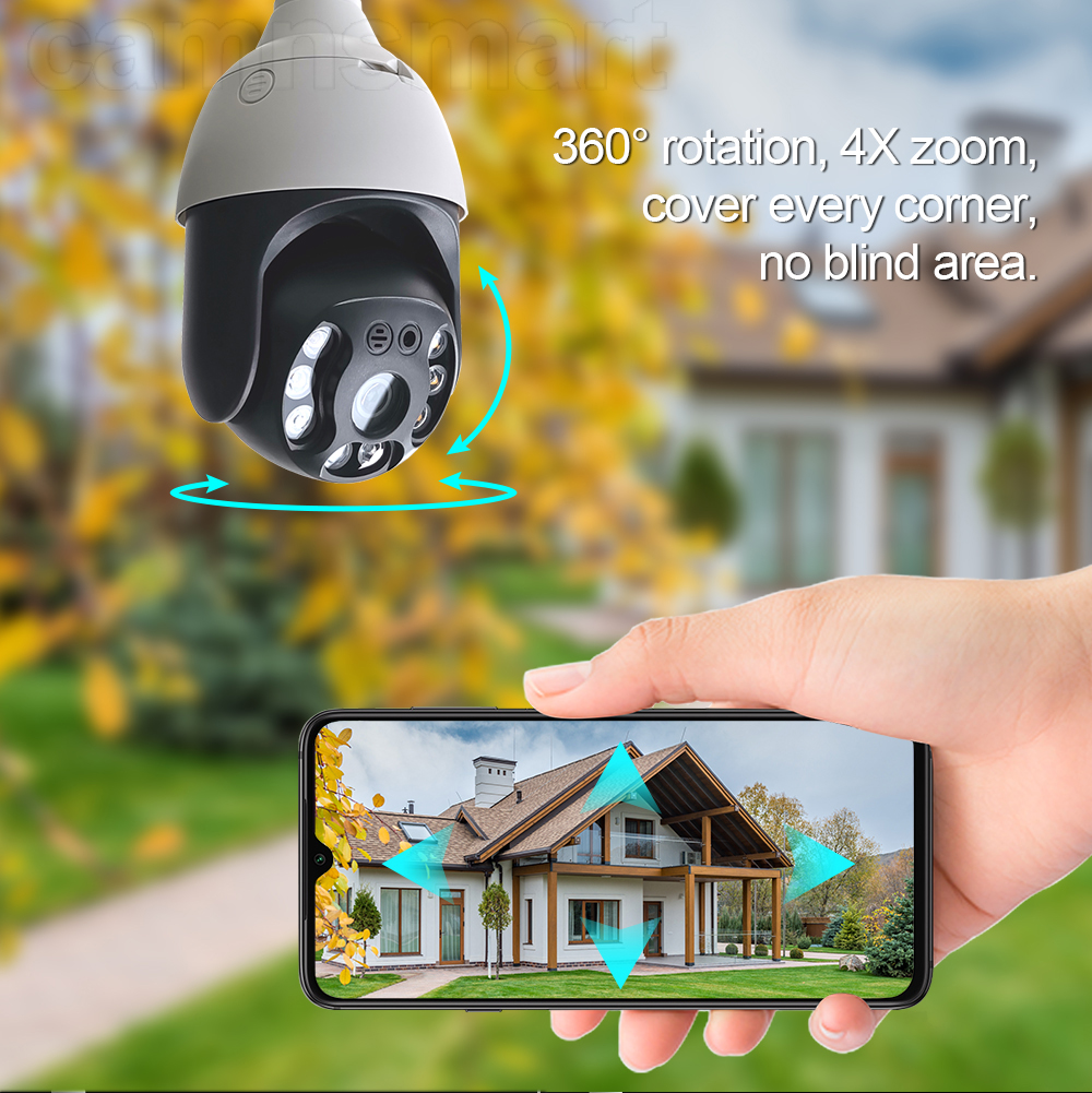 Camnsmart Tuya 5MP Alexa Wifi  - Smart Home Cctv Camera 리뷰 및 가격