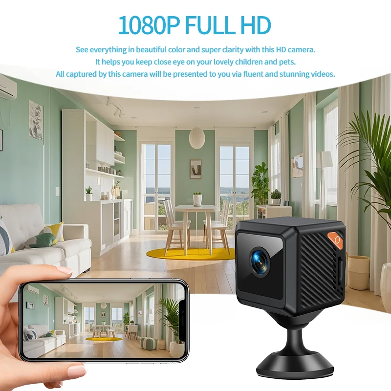 W02 1080P mini security protec - Smart Home Cctv Camera 리뷰 및 가격