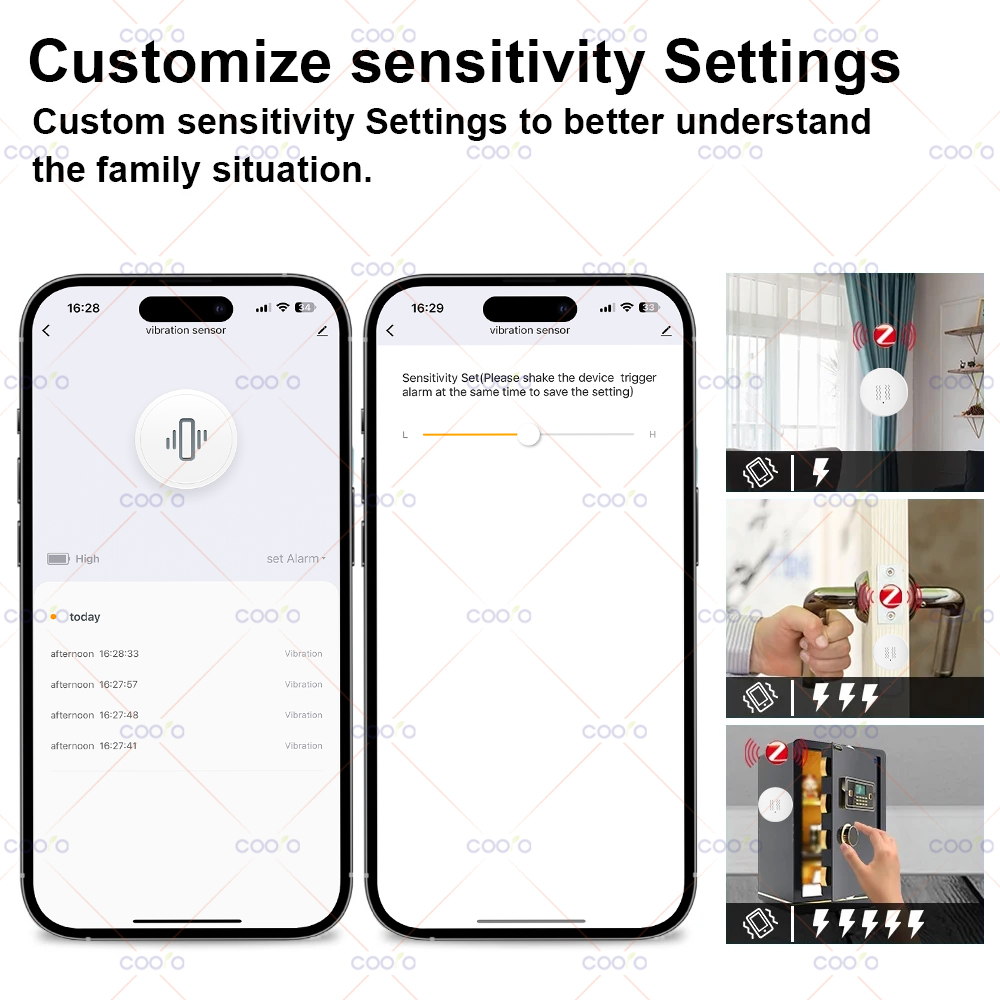 ZigBee Tuya Smart Vibration Se - Smart Home Monitor 리뷰 및 가격