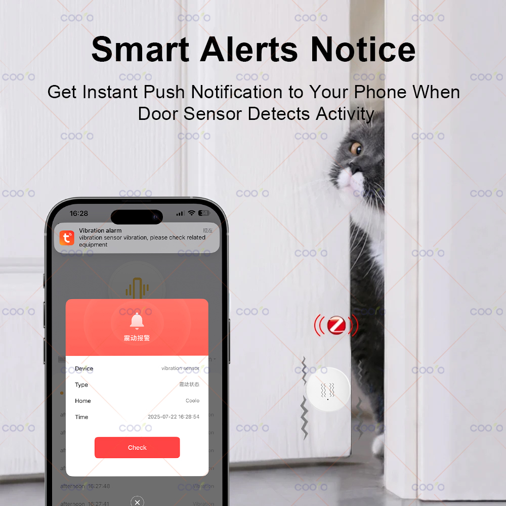 ZigBee Tuya Smart Vibration Se - Smart Home Monitor 리뷰 및 가격