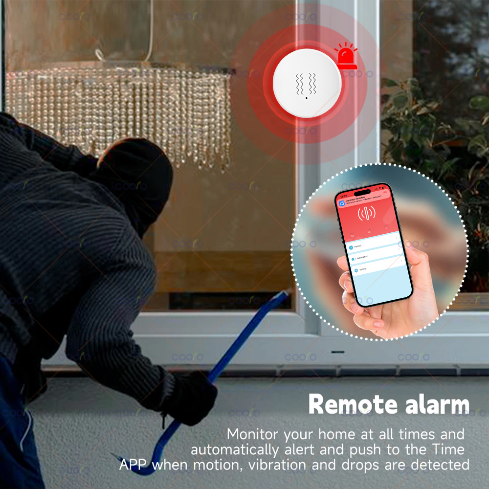 ZigBee Tuya Smart Vibration Se - Smart Home Monitor 리뷰 및 가격