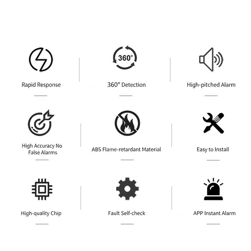 WiFi Smart Carbon Monoxide Det - Smart Home Monitor 리뷰 및 가격