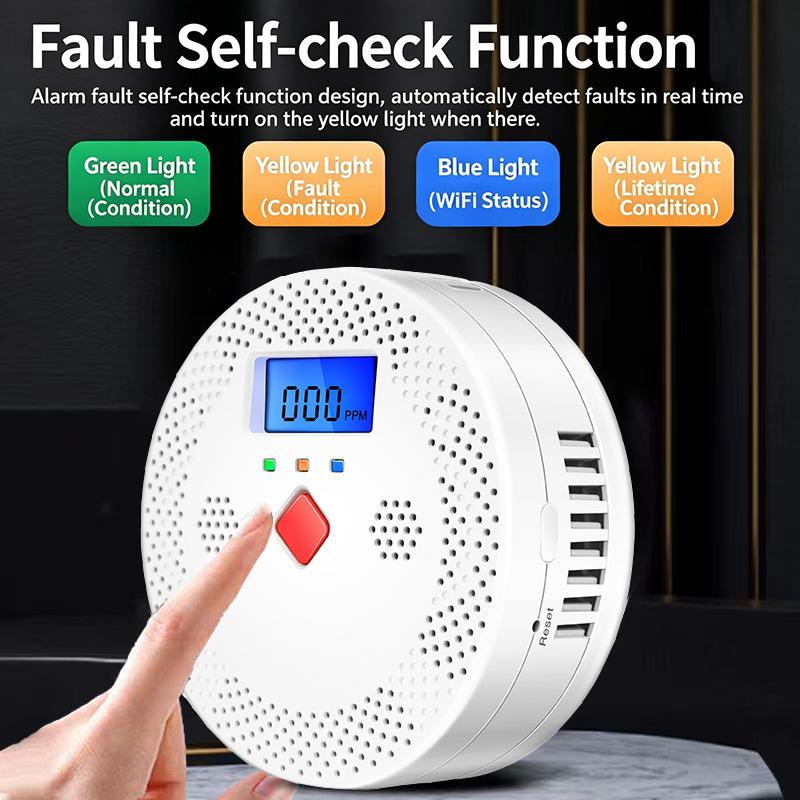 WiFi Smart Carbon Monoxide Det - Smart Home Monitor 리뷰 및 가격