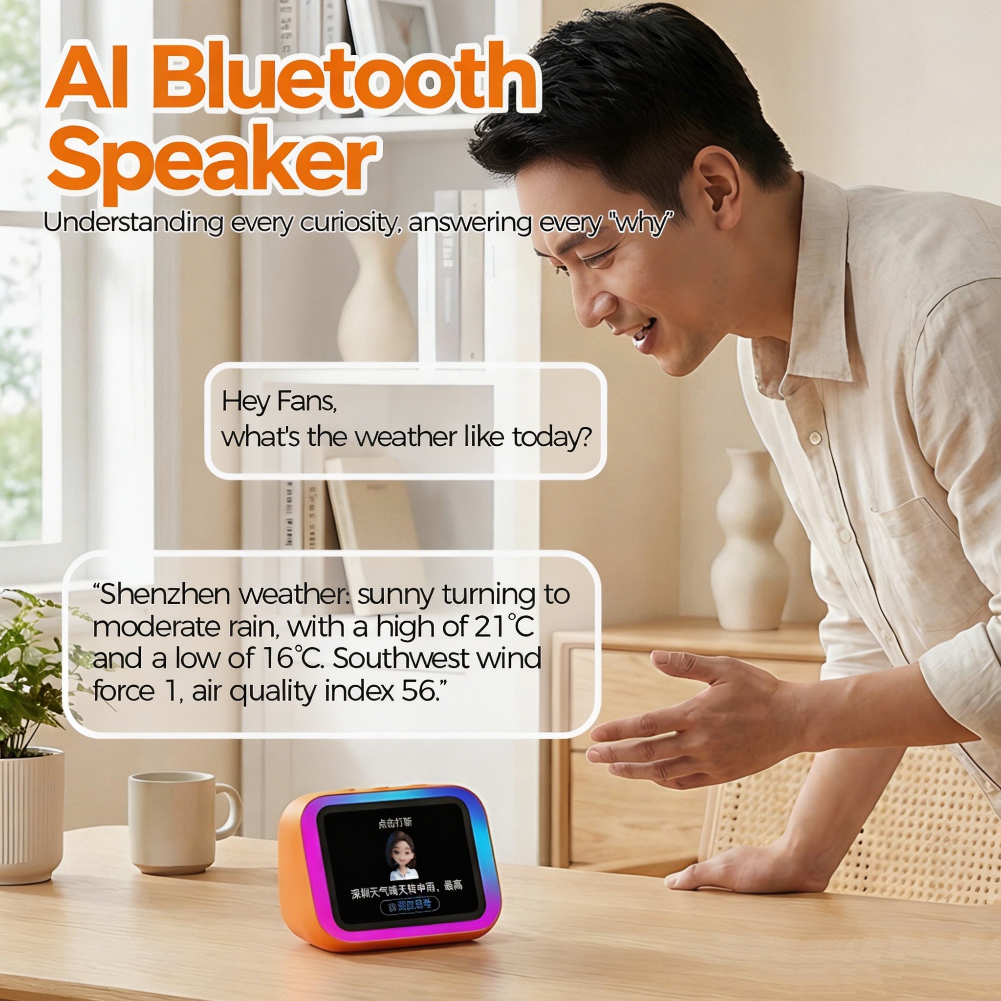 AI Bluetooth Speaker 5.4 AI vo - Smart Home Security 리뷰 및 가격