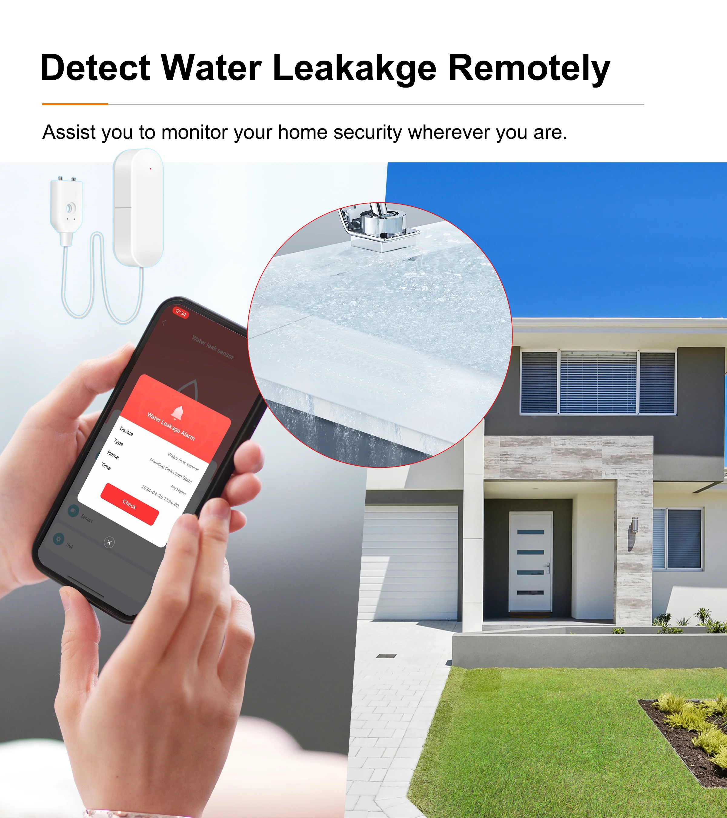 ZigBee 3.0 Water Leakage Senso - Zigbee Gateway 리뷰 및 가격