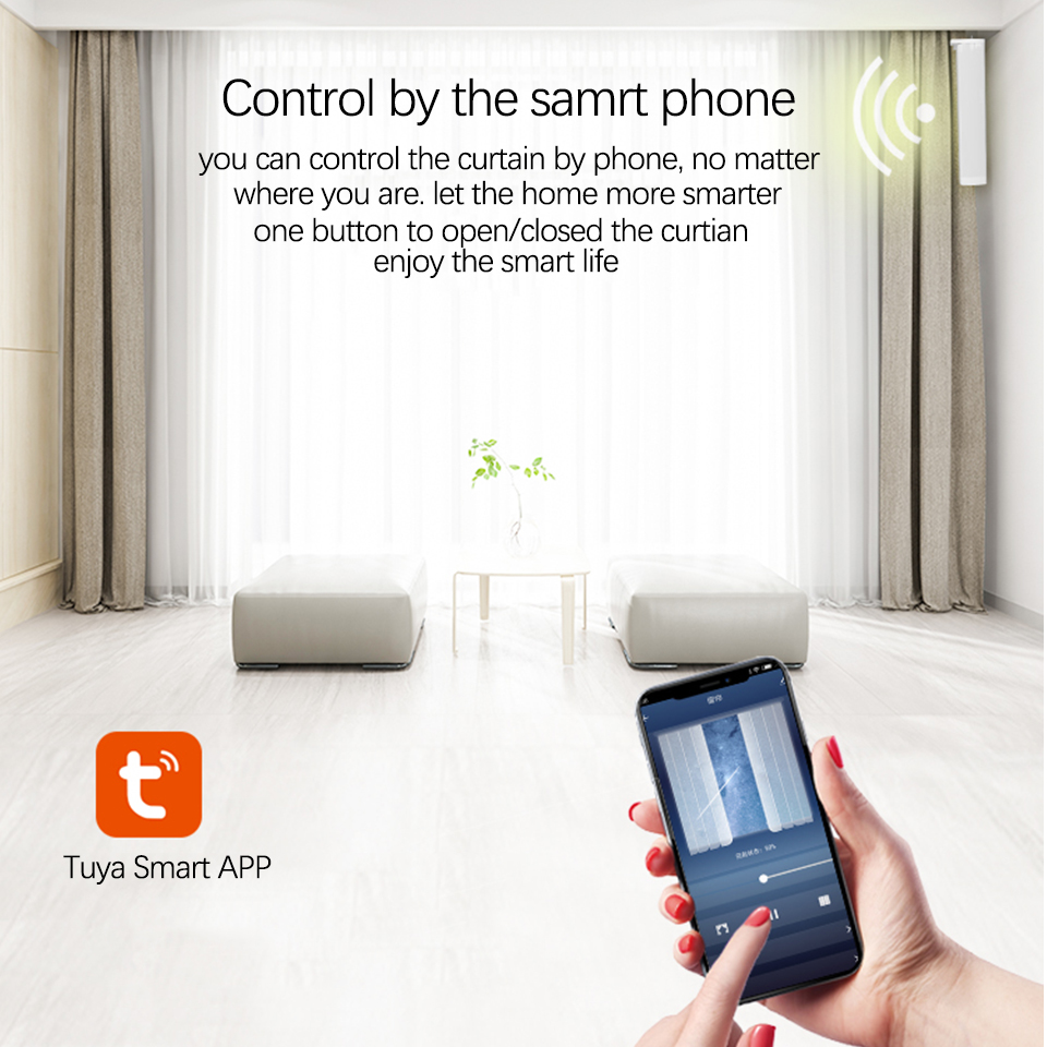 Tuya Matter Wifi Curtain Motor - Smart Home Apple 리뷰 및 가격
