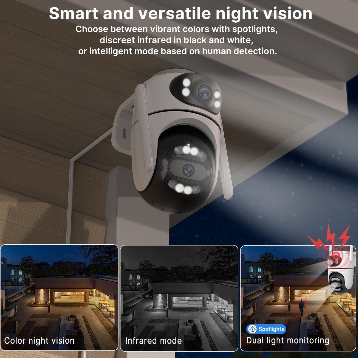 8MP 4K HD Wifi PTZ Camera iCse - Smart Home Cctv Camera 리뷰 및 가격