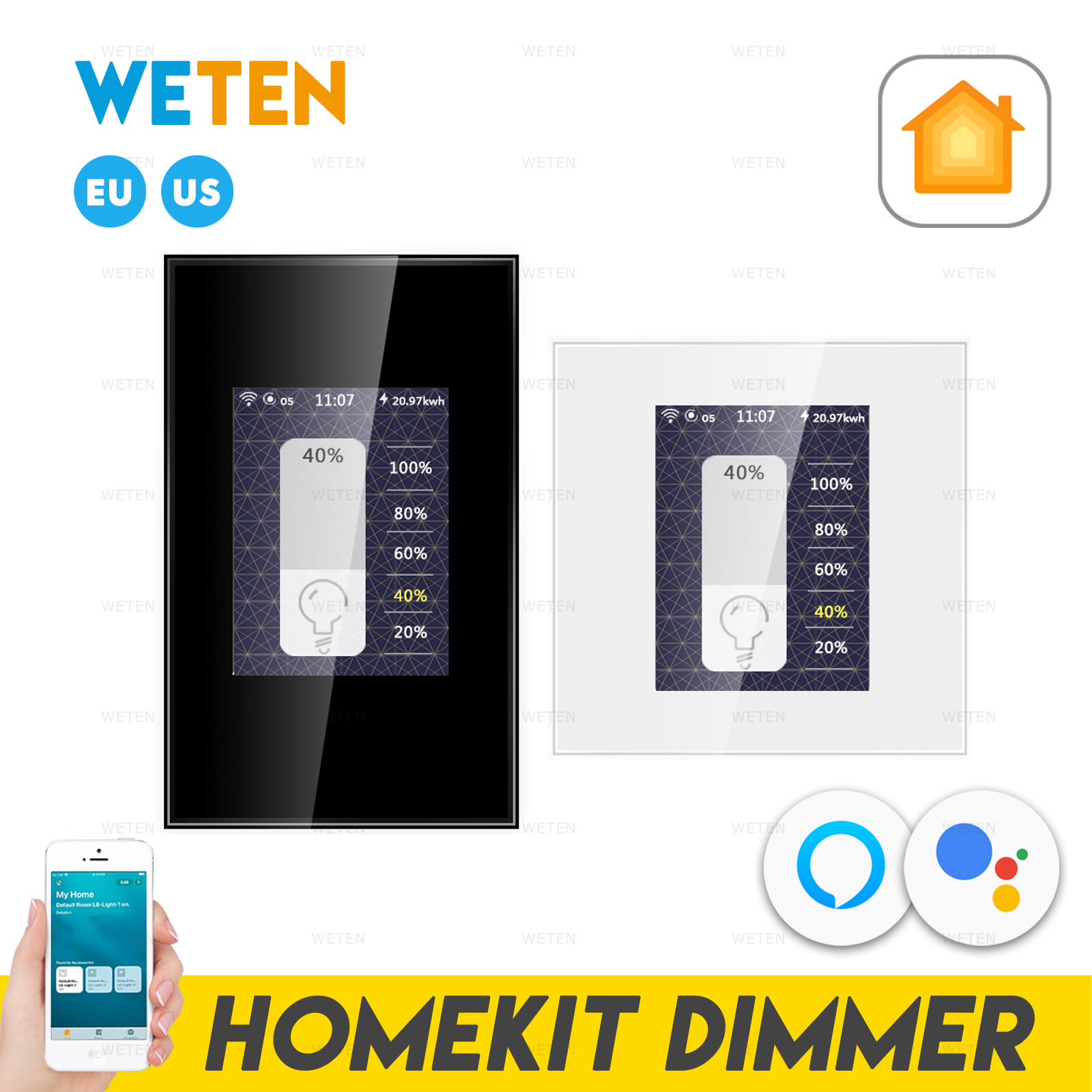 Smart Wifi Dimmer Switch Work  - Smart Home Apple 리뷰 및 가격