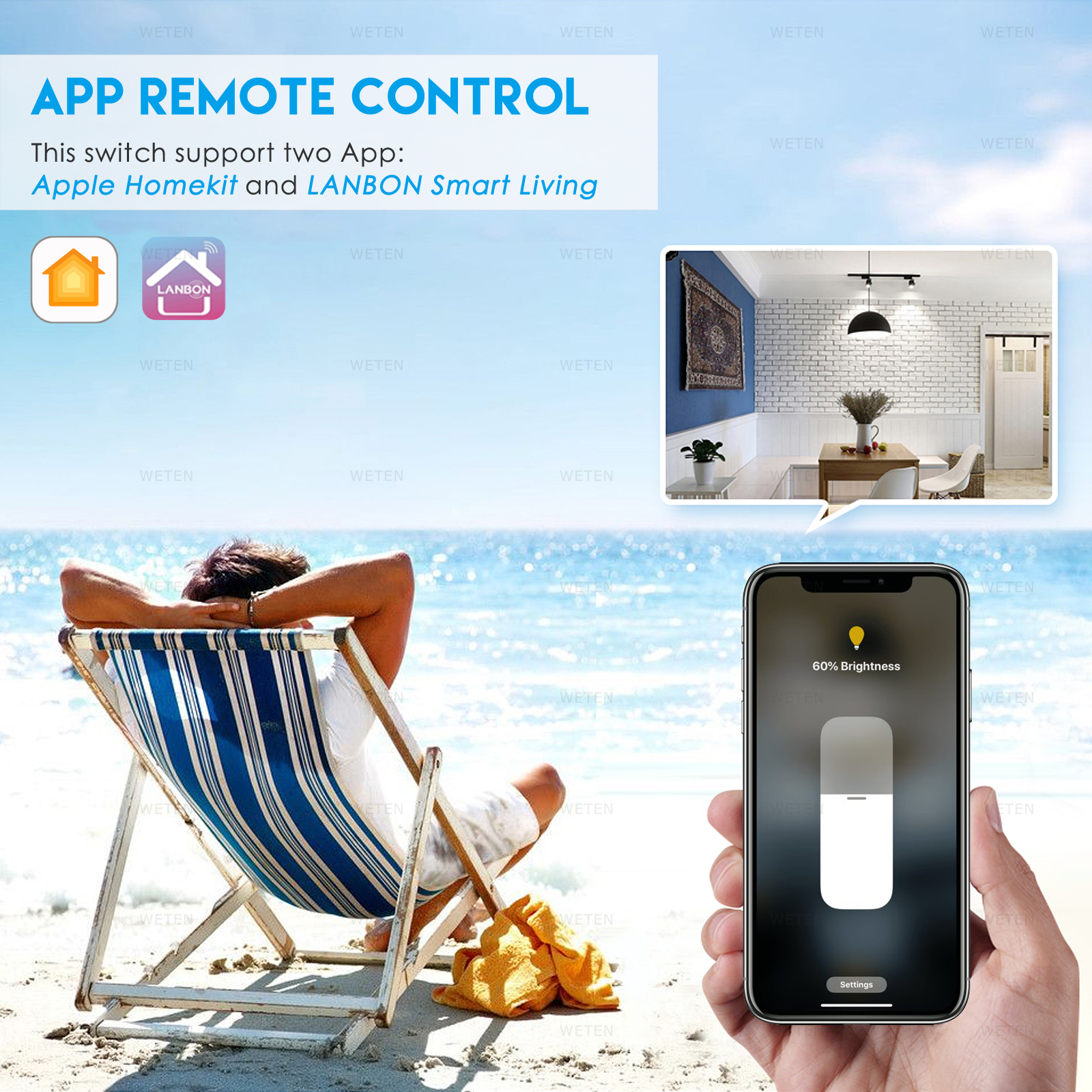 Smart Wifi Dimmer Switch Work  - Smart Home Apple 리뷰 및 가격