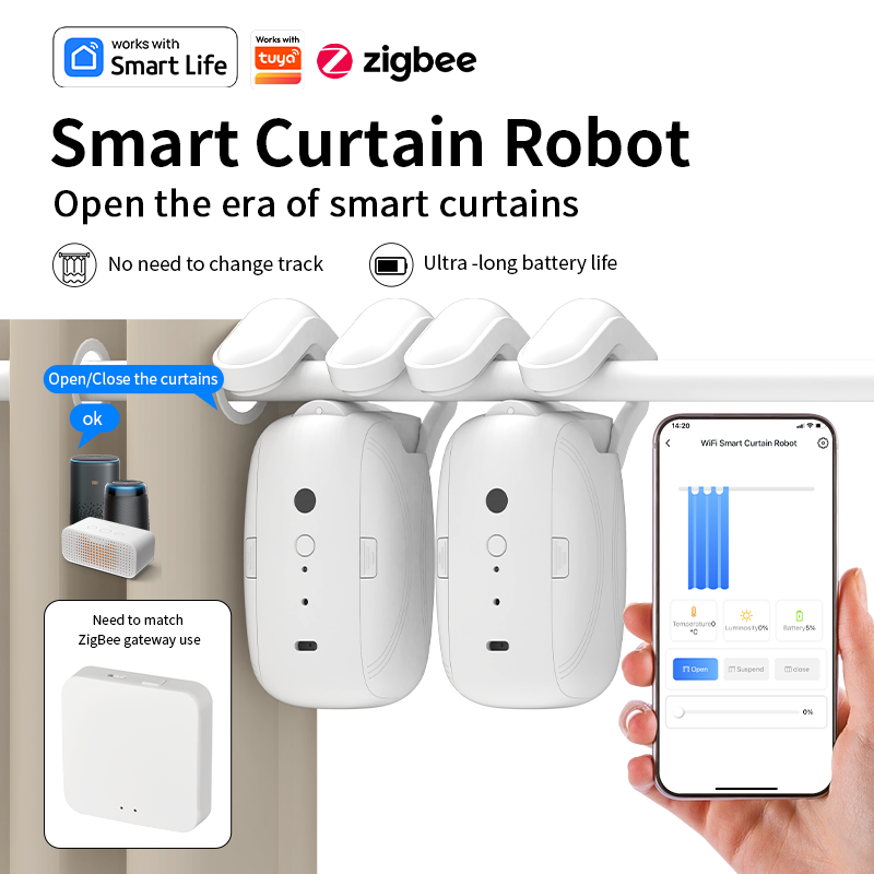 Zigbee Smart Curtain Driver Ro - Smart Home Button 리뷰 및 가격